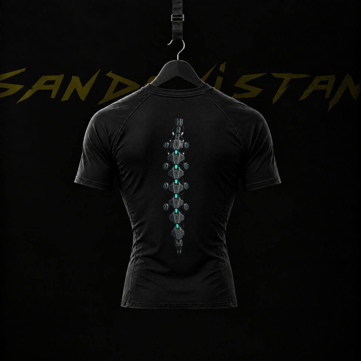 Sandevistan Cyberpunk Compression Short Sleeve Tee