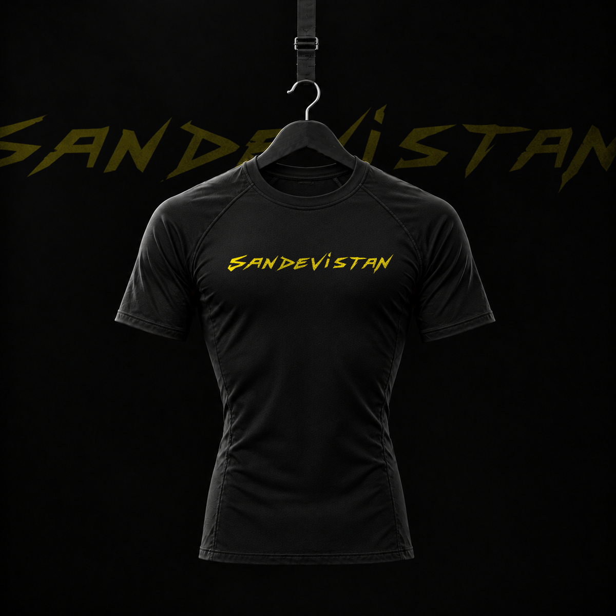 Sandevistan Cyberpunk Compression Short Sleeve Tee